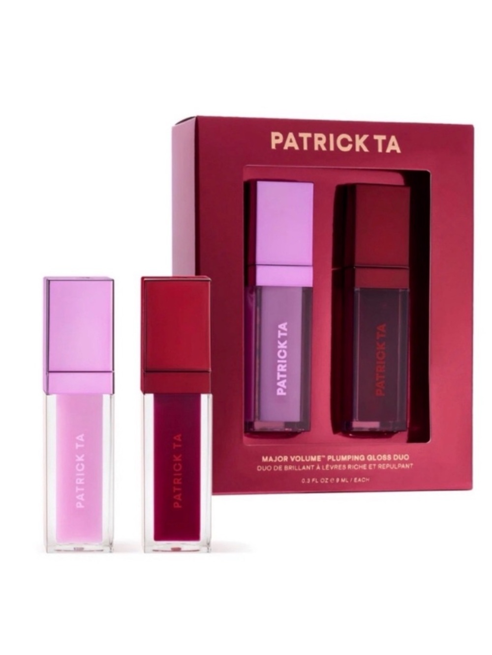 PATRICK TA MAJOR VOLUME PLUMPING GLOSS DUO
